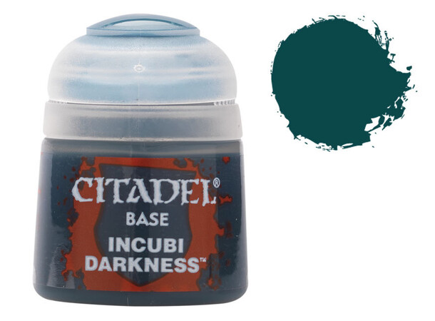 Warhammer Colour Base Incubi Darkness Tidigare Citadel Colour 
